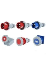 Heavy Duty 3 Phase Industrial Connector | 3/4/5 Pin 16A 32A 63A 125A | Waterproof Aviation Plug, Surface & Flush Mount Socket - Image 2