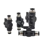 BUC Pneumatic Manual Valve - Straight Head Quick Coupling Steering Switch Manual Ball Valve for Air Hose (4mm,6mm,8mm,10mm,12mm) - Image 2