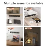 Wall power rail socket, kitchen aluminum expansion socket 40cm 50cm, built-in socket on countertop - Image 5