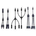 PV Connector T Type Parallel Connection Solar Panel System Waterproof Connector Branch Two Pieces Solar Cell Connect Plug - Image 5