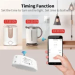Tuya WiFi Smart Switch APP Wireless Controller Universal Breaker Timer Smart Life Work Switch Lncluding Bluetooth - Image 5