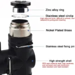 BUC Pneumatic Manual Valve - Straight Head Quick Coupling Steering Switch Manual Ball Valve for Air Hose (4mm,6mm,8mm,10mm,12mm) - Image 5