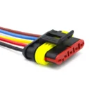 5/20/100 Sets HID 1/2/3/4/5/6 Pin Waterproof Auto Connector Kit with 15CM 18AWG Wire for Car/Truck Harness Wiring - Image 4
