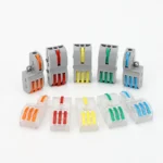 SPL-2 Fast 2-In 2-Out, 3-In 6-Out Wiring Terminals 2-Position 2/3/4/5pin  Connectors Wire Connectors electrical Connector Kit - Image 5