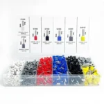 200-1900Pcs Electrical Tube Insulated Terminal VE Tubular Crimp Terminals Wire Cable Connector Ferrules Terminal Connectors - Image 5
