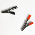 40PCS Large 55mm Solderless Alligator Clips with Screw Terminals & Binding Posts, Red/Black Test Clips for Power Electronics - Image 3