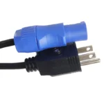 3x1.5mm² US Plug Power Extension Cord  for Stage Light LED Beam Par Can Moving Head - Image 2