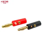 40PCS 4mm Banana Plug Gold Plated For Speaker Wire Red Black Audio Speaker Cable Wiring Post Banana Connector - Image 3