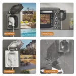 IP65 Waterproof Outdoor Socket, 16A High Power Wall Plate, 250V US/Thai Style 10A Receptacle, Bathroom & Weatherproof Electrical - Image 6