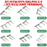 100/500PCS Male Female Terminals DEUTSCH DT/DTM/DTP/JST/AMP/Delphi/ECU Pins 1062-16-0122 1062-12-0166 770520-1 12089307