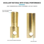 40pcs 2/3/3.5/4/5/5.5/6/6.5/8mm Aircraft model pure copper Banana Plug Gold Plated Copper Brushless Motor Bullet Connector - Image 2
