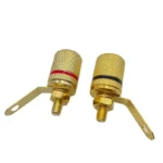 40Pcs Gold Plated Amplifier Speaker Terminal Binding Post Banana Plug Socket Connector Suitable for 4mm Banana Plugs - Image 5