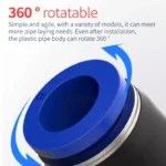 Gas pipe quick connector speed control switch regulating valve throttle valve pneumatic adjustable cylinder SL 6 8 01 02 M5 - Image 4