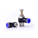 Gas pipe quick connector speed control switch regulating valve throttle valve pneumatic adjustable cylinder SL 6 8 01 02 M5 - Image 6