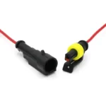 5/20/100 Sets HID 1/2/3/4/5/6 Pin Waterproof Auto Connector Kit with 15CM 18AWG Wire for Car/Truck Harness Wiring - Image 3