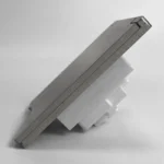 Universal/UK/FR/EU/US 8mm Single/Double Gang Power Outlet Stainless Steel Panel Switch Socket for Living Room Office - Image 5