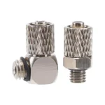 10/50/200Pcs Male Thread M3 M4 M5 M6 Mini Pneumatic Pipe Connector Screw Through Quick Fitting OD Air Tube Fast Twist Joint - Image 4