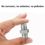 10PCS PM 304 Stainless Steel Fitting Metal Pneumatic Quick Coupling -4/6/8/10/12/14/16mm Push In air Hose Connector - Image 3