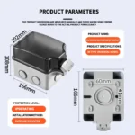 IP66 Waterproof Junction Box Industrial Grade Panel Mount 3Pin Power Switch ON-OFF Outdoor Socket for EU Thai US UK UN - Image 2
