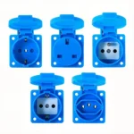 IP54 Waterproof Rating EU UK Brazil French German Outdoor Socket 16A 250V Industrial Grade Panel Mount Socket Electrical Sockets - Image 5