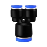 Plastic Pneumatic Connector Pipe Fitting Quick Push For Air Water Connecting PY PW 4 6mm 8mm 10mm 12mm Y Shape Hose Fittings - Image 2