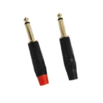 4/10/20pcs 6.3MM MONO PLUG Gold RCA Plugs - Coaxial AV Audio Video Solder Connectors for Speaker Amplifier PC - Image 4