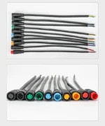 5/20/100 PCS M6 M8 Julet Sensor Waterproof Electric Bicycle Butt Joint Plug Male Female Ebike Display Cable Connector With Wire - Image 2