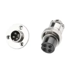 10sets GX12 Flange mounting 3-hole fixing aviation connector plug&socket 2/3/4/5/6/7/8/9/10/12/14pin circular connectors - Image 6