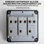 IP66 Waterproof Outdoor Wall Switch 1/2/3 Gang Weatherproof Push Button 16A Power Switch ON OFF for Home and Garden - Image 5