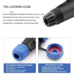 5 Sets SP17 Waterproof Connector IP68 Aviation Plug Male Female Socket Set Docking Electric Panel Install 2/3/4/5/7/9 Pin - Image 4