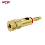 20pcs/Set 4mm Banana Plug Pure Copper Gold Plated Speaker Wire Amplifiers Audio Video Connectors - Image 3
