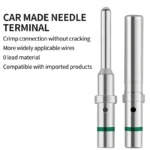 50PCS DT 1.5mm Series Stainless Steel Pin Contact 0462-201-16141 0460-202-16141,16AWG Deutsch Crimp Solid Female & Male Terminal - Image 2
