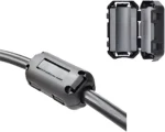 10Pcs 3.5/5/7/9/13/15mm Ring Core Ferrite Bead Clamp Choke Coil EMI RFI Noise Filter Clip Snap Cable for Black Magnetic Snap-on - Image 2