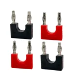 8pcs 4mm Banana Plug Short-circuit Plug  Electrical Connector  Terminal Couple Adapter J.20004 - Image 3