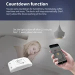 Tuya WiFi Smart Switch APP Wireless Controller Universal Breaker Timer Smart Life Work Switch Lncluding Bluetooth - Image 4