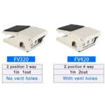 Pneumatic Foot Pedal Valve Cylnder Control 4F210-08L Switch FV320 Reversing 420 4F210-08L Ttwo Position Five Links - Image 3