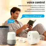 US WiFi Smart Plug with Energy Monitoring – Works with Alexa Google Home,Tuya App Control & Timer Function, 120V Outlet for Home - Image 2
