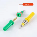 Pure Copper Gold-plated 4mm Banana Plug, Lantern Type, High Current 4mm Sound Box Speaker Wire, Banana Gold-plated Connector - Image 6