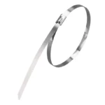 50Pcs 304 Stainless Steel Cable Ties, Self-Locking Anti-Rust Metal Zip Ties for Electrical Wiring Harness, Heavy Duty - Image 6