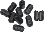 10Pcs 3.5/5/7/9/13/15mm Ring Core Ferrite Bead Clamp Choke Coil EMI RFI Noise Filter Clip Snap Cable for Black Magnetic Snap-on - Image 4