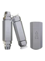 Pneumatic Check Valve 6mm 8mm 10mm 1/4 OD Hose One Way Valve Air Gas Single Way Brass Valve Air Compressor Pipe Fitting Adapter - Image 6