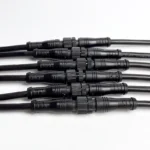 5/20Pcs M12 Small Metal Head Waterproof 2 3 4 5 6 8Pin IP68 Cable Wire Plug for LED Strips Male and Female 20cm Connector - Image 5
