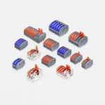 SPL-2 Fast 2-In 2-Out, 3-In 6-Out Wiring Terminals 2-Position 2/3/4/5pin  Connectors Wire Connectors electrical Connector Kit - Image 3