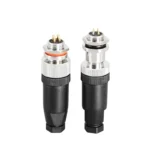 5 PCS M12 flange mounting sensor connector waterproof male&female plug screw threaded coupling 3 4 5 8 12 Pin A type connectors - Image 3