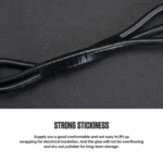 10/50/100 Rolls Electrical PVC Insulation Tape, Black Wire Wrapping Tape 10M/20M Length, 0.71 Inch Wide for Electrical Repair - Image 2