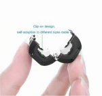10Pcs 3.5/5/7/9/13/15mm Ring Core Ferrite Bead Clamp Choke Coil EMI RFI Noise Filter Clip Snap Cable for Black Magnetic Snap-on - Image 6