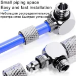 10/50/200Pcs Male Thread M3 M4 M5 M6 Mini Pneumatic Pipe Connector Screw Through Quick Fitting OD Air Tube Fast Twist Joint