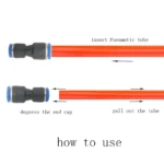 10PCS Pneumatic Fittings Quick Air Connector Hose Fitting Plastic PU PG 4mm 6mm 8mm 10mm 12mm Push Into Tube Pluglug - Image 5