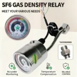 Y60 Series SF6 Gas Density Gauge SF6 Density Monitor for Sealed Container Ring Main Unit Switchgear Indoor Outdoor SF6