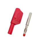 20Pcs/10Pairs 4mm Male Retractable Sheath Stackable Banana Plug Wire Solder Connector Red Black - Image 5